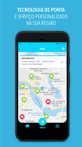 Android application Mopy Campos screenshort