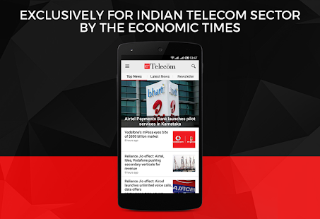 ET Telecom from Economic Times Ekran görüntüsü