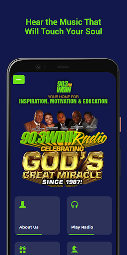 Android application 90.3 WDIH Radio screenshort
