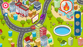 Game screenshot 子ども消防車ゲーム - 消防士ゲームあそび  - ロールプレ hack