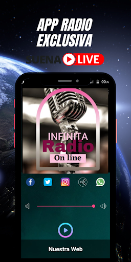 Infinita FM Online Screen 2