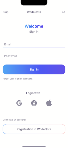 WodaQota Screen 3