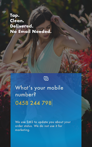 Android application Laundry Anywhere screenshort