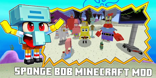 Mod Bob Esponja para Minecraft