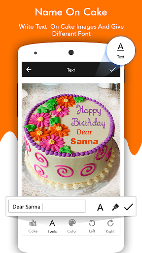 Name On Cake Screen 3