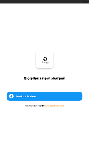 Android application Gioielleria NewPharaon screenshort