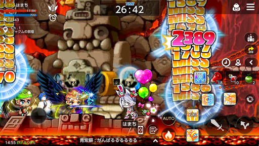 メイプルストーリーｍ 協力マルチプレイが魅力のオンラインゲーム Mmorpg Apps On Google Play