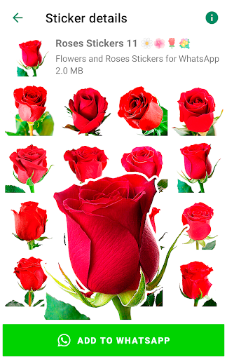 Roses Stickers for WhatsApp screenshot 4