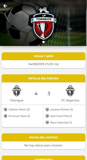 TORNEOS LP Screen 2