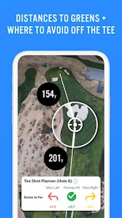 Golf GPS 18Birdies Scorecard Capture d'écran