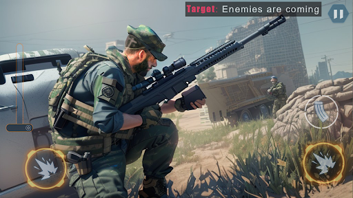 Android application Sniper Contracts: Gun Shooting screenshort