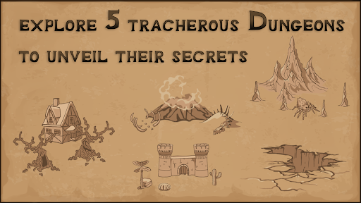 Android application Deeper Down Dungeons screenshort