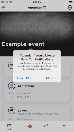 Agendan Screen 2