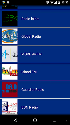 Radio Bahamas Screen 2