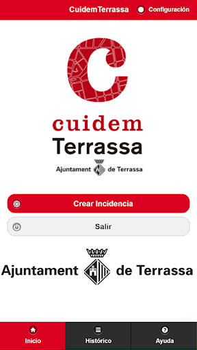 Android application Cuidem Terrassa screenshort