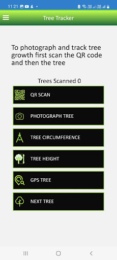 EcoForce Global Tree Tracker Screen 2