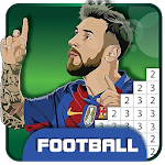 Cover Image of Скачать Pixel Soccer Logo Club - Sandbox Color by Numbers 1.2 APK