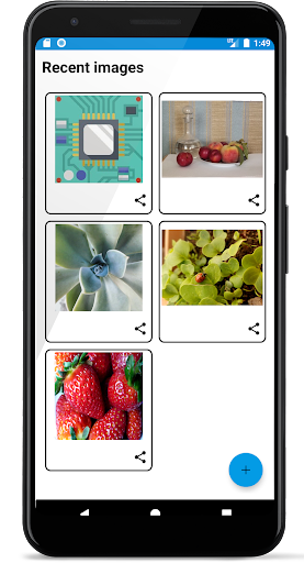 Android application Image Resizer: compressor screenshort