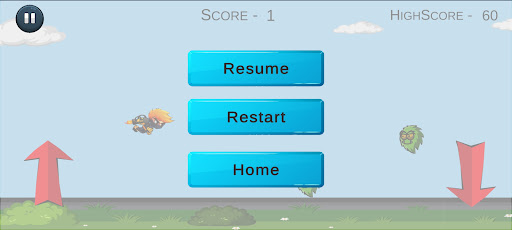 Android application Flying Voyager screenshort