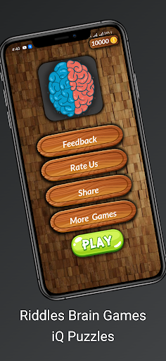 Android application Riddles Brain Games iQ Puzzles screenshort