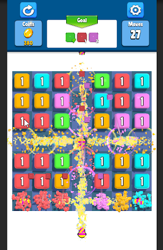 Android application Merge tens! screenshort