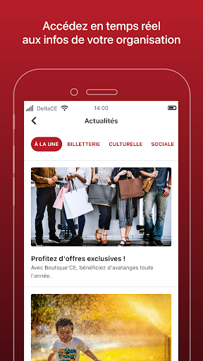 AppCE Chèques Cadeaux Screen 3