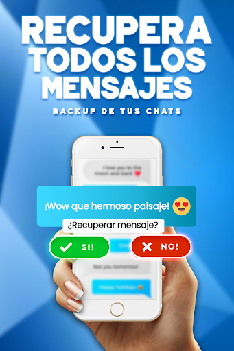 Android application Recuperar Mensajes Borrados screenshort