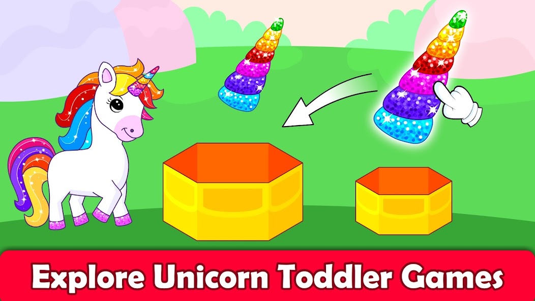 Unicorn Games for 2+ Year Olds banner