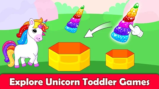 Unicorn Games for 2+ Year Olds