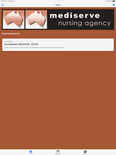 Mediserve Screen 3