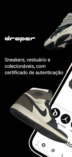 Android application Droper Sneakers & Streetwear screenshort