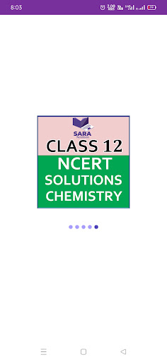 Android application Ncert Solutions Chemistry 12th screenshort