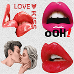 Cover Image of Descargar Lips and love Stickers 2021 - WAStickerApps 1.4 APK