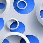 Blue And Wihite Wallpaper