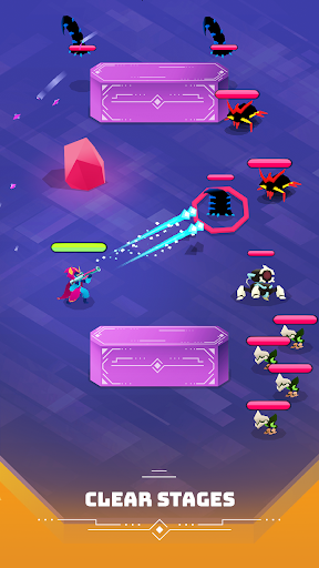 Android application Battle Guards: Void Warriors screenshort