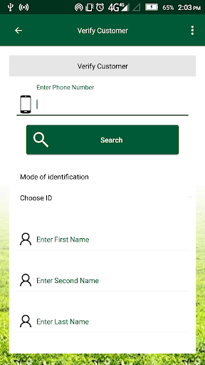 CRDB BANK SimAccount Agent Screen 3