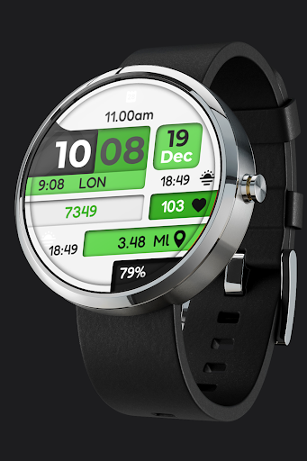 CC Clean 10 Watch Face screenshot 2