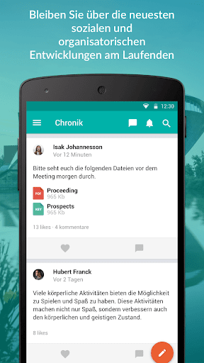 Android application UBI: Universum Bremen Intranet screenshort