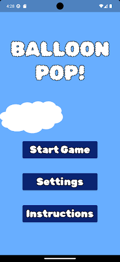 Android application Balloon Pop! screenshort
