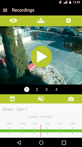 Alarsat EasyView Screen 3
