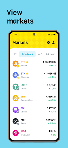 BLOX Crypto & Bitcoin Trading Screen 3