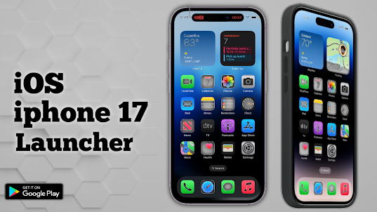 iOS And iphone 17Pro Launcher