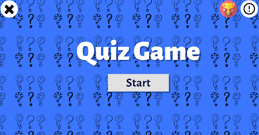Android application QuizGame screenshort