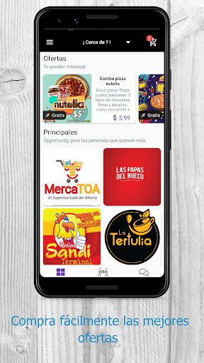Opportunity: Delivery y Mas Screen 2