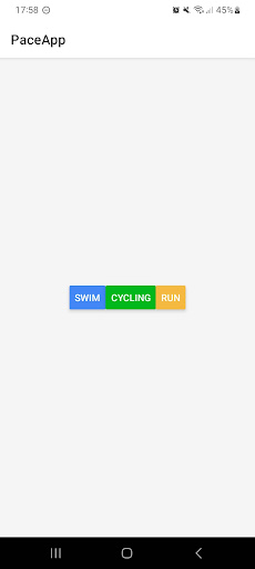 Android application TriPace screenshort