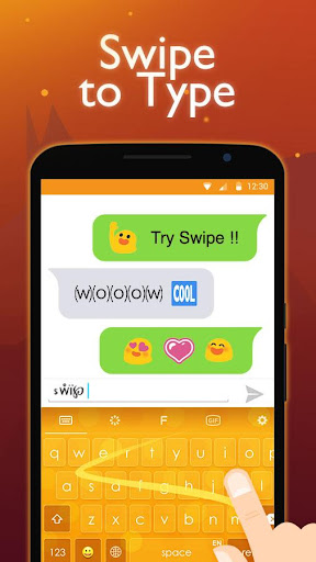 Gold RainbowKeyboard Theme