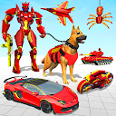 App herunterladen Police Dog Robot Car Games Installieren Sie Neueste APK Downloader