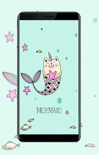 Mermaid Theme Wallpaper Screen 2