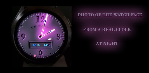 TSD17 Glow Watch Face Wear OS Screen 2