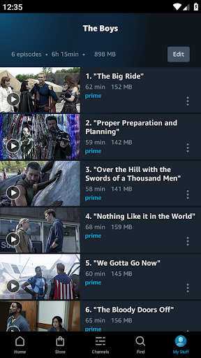 Amazon Prime Video  APK screenshots 3